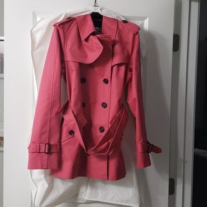 Coach short trench coat